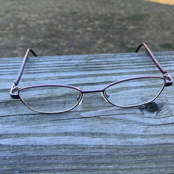 Ralph Lauren glasses frames Red metallic made in Italy - Picture 2 of 11